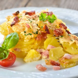 Gratin vaudois aux lardons